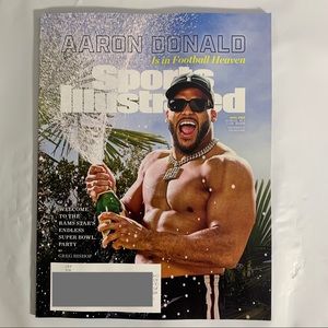 Sports Illustrated Magazine April 2022 Rams Aaron Donald Is In Football Heaven